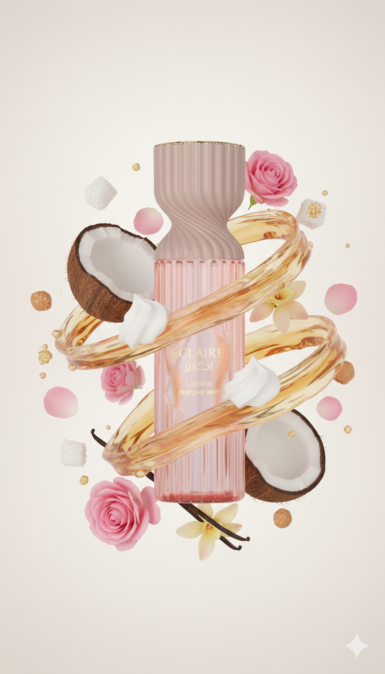 Body Splash Lattafa Eclaire Feminino 250ml